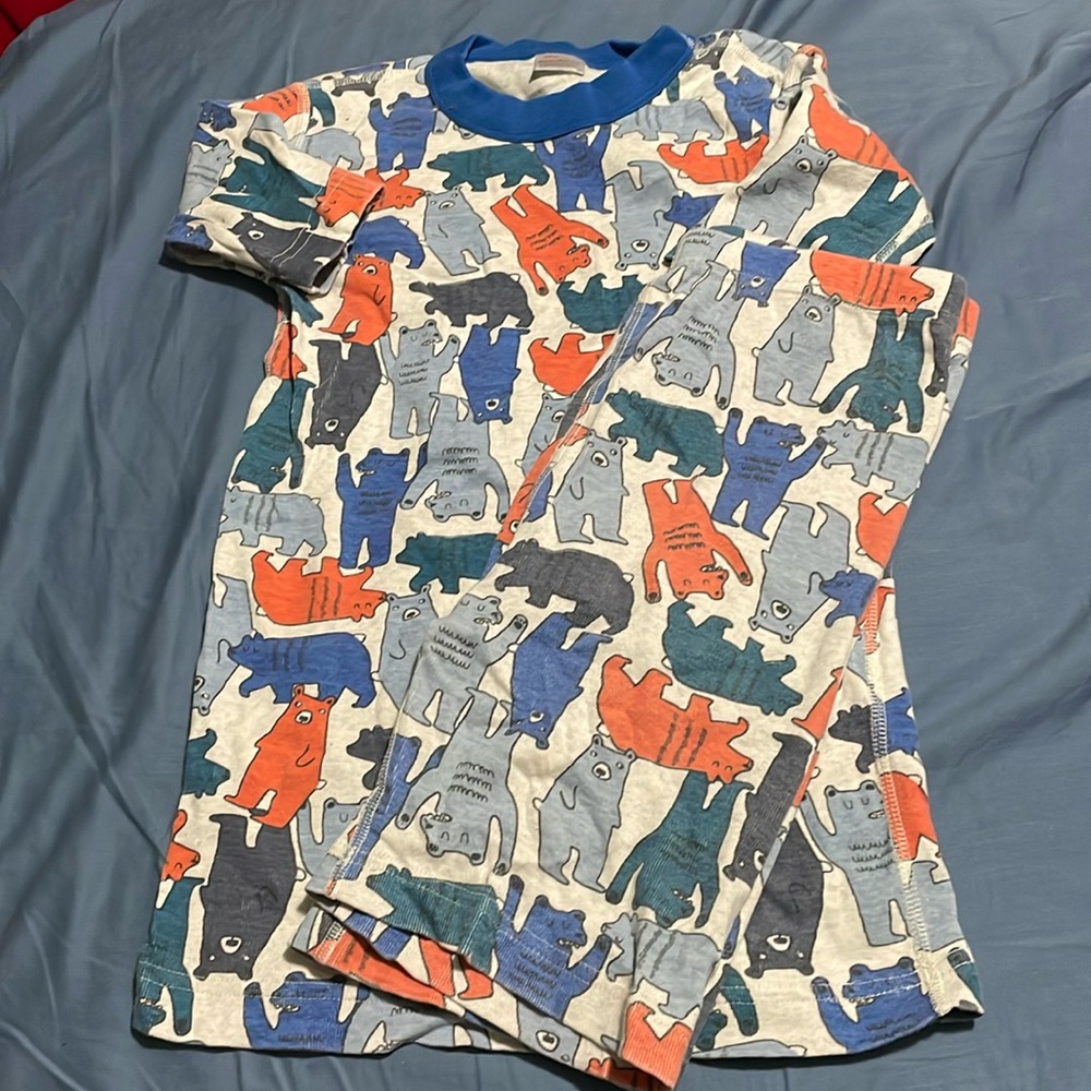 Hanna Andersson size 160 (14) bear short johns- read below